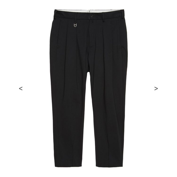 Milok BOX TUCK TROUSERS ブラック Milok より伝説のトラウザーズが到着。 | ICONS［イコンズ］
