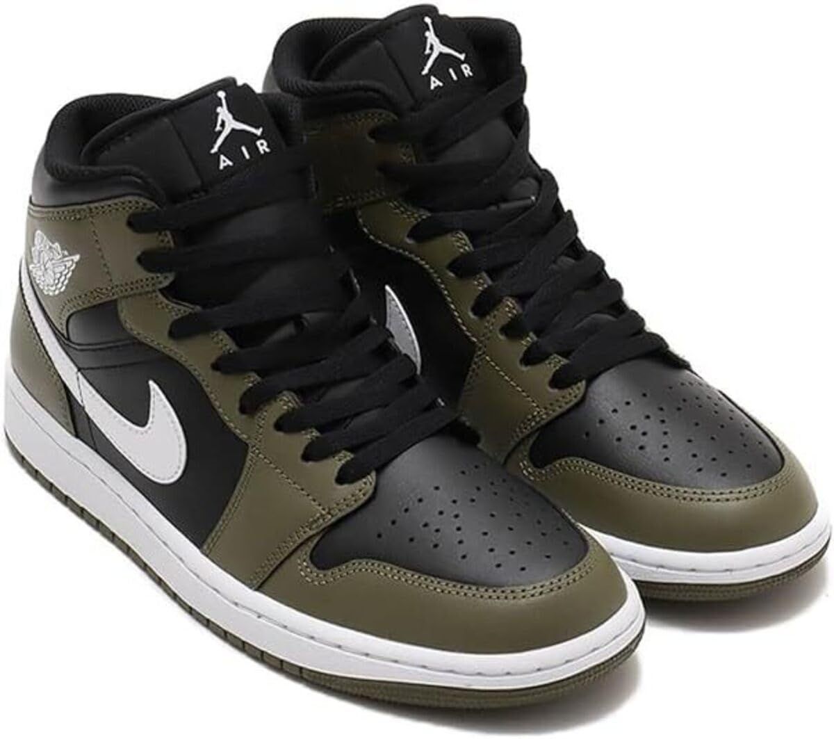 ナイキ] エア ジョーダン 1 ミッド AIR JORDAN 1 MID ブラック