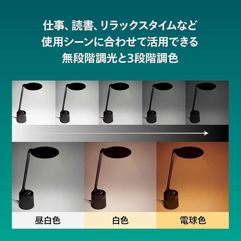 無段階調光 650lm