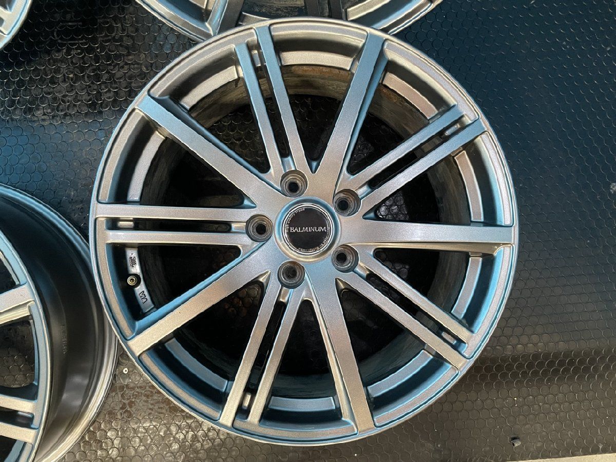 BS BRIDGESTONE BALMINUM BR10 バルミナ 18インチ 4本 7.5J5HPCD114.3+ 