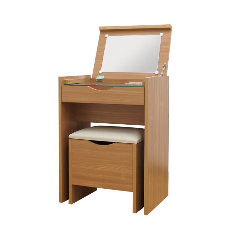 AFC1009379 ドレッサー スツール付 鏡台 化粧台 ミラー 鏡 デスク