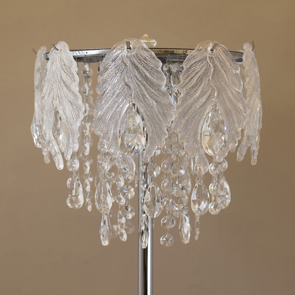 クリスタルフロアランプ LEAH リア 3灯 シャンデリア スタンドライト LED対応 電球付き 2703 NEXPOTALLINN_EU