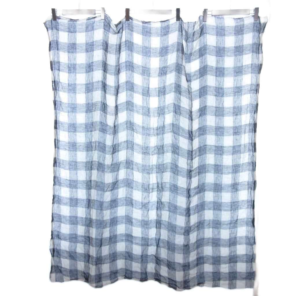 ダニエラグレジス DANIELA GREGIS リネン 大判 ストール チェック