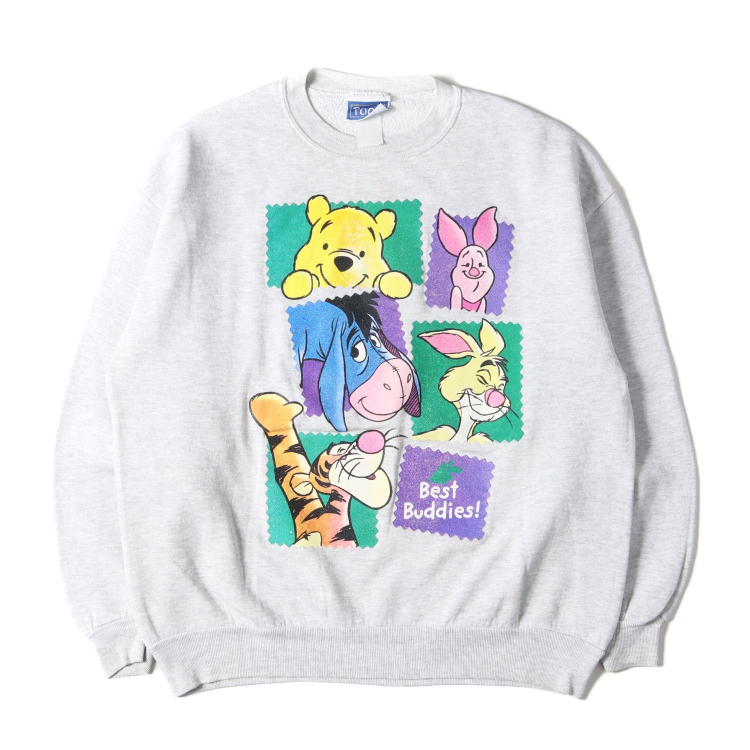 Disney ディズニー 90s くまのプーさん クルーネック スウェット USA製 