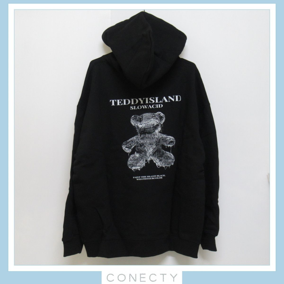 NCT127 ジョンウ　SLOWACID パーカー　ブラック NCT 127 SLOWACID X TEDDYISLAND ジョンウ パーカー - メルカリ