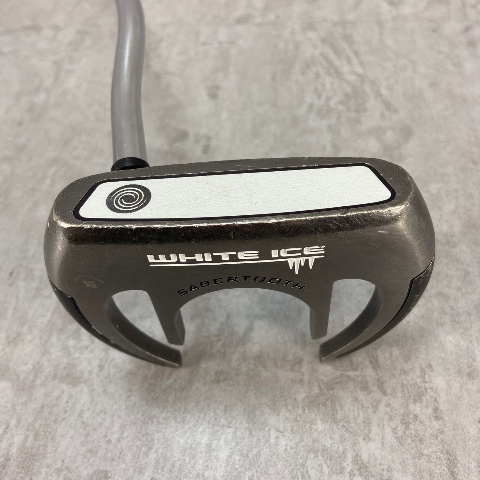 ODYSSEY WHITE ICE レフティー Odyssey WHITE ICE #1 Lefty Putter P Original Steel [34] #819