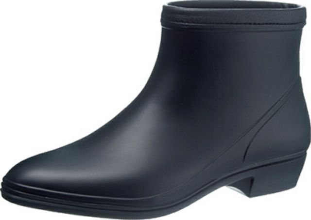 ASAHI Asahi Shoes Asahi R308BK 25cm KH30023 | Women's Women's Women's Women's Shoes Rain Boots Rain Boots Short Rainy Day Gardening Home Garden Moisture Absorbent Quick Dry All Season Simple Recommended Black 2