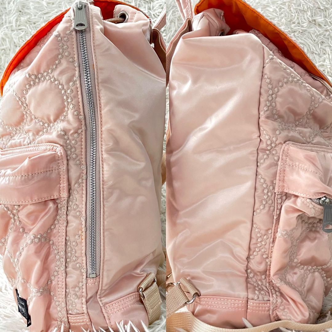 極美品 ポーター×ミナペルホネン タンバリン タンカー リュック ピンク  