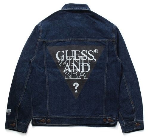 WIND AND SEA × GUESS OVERSIZE DENIM JACKET ウィンダンシー ゲス 