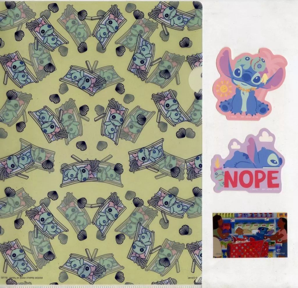 中古】グッズセット スクランプ のんびりがんばるステーショナリー