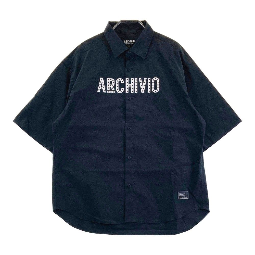 archivio ARCHIVIO アルチビオ 半袖ポロシャツ 音符柄 ホワイト