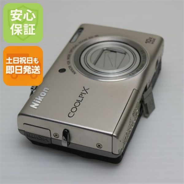 COOLPIX S6200 プラチナシルバー 即日発送 デジカメ Nikon デジタルカメラ 本体 土日祝発送OK 03000