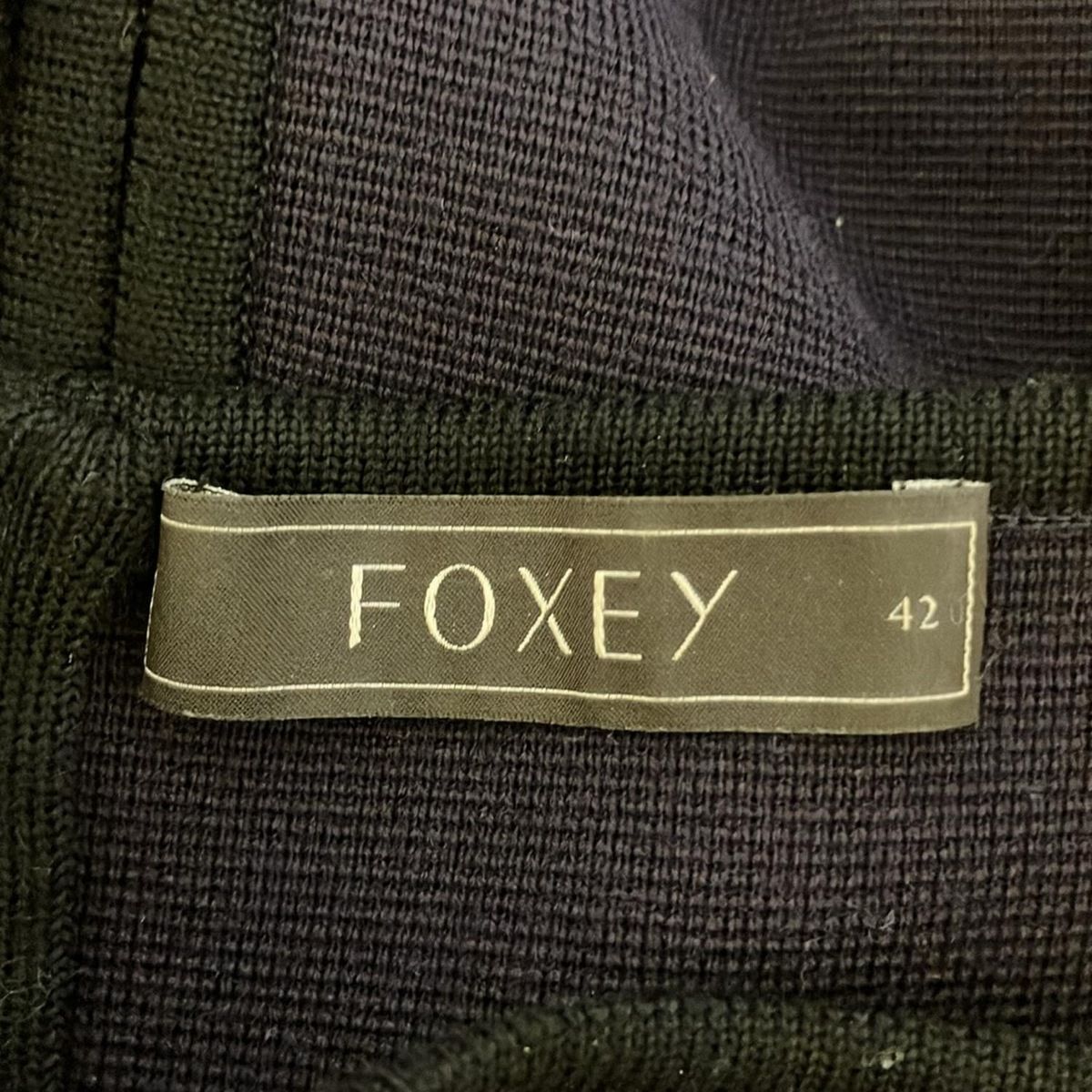FOXEY(フォクシー) ワンピース サイズ42 L レディース - 27425 FOXEY(フォクシー) ワンピース サイズ42 L レディース - 27425