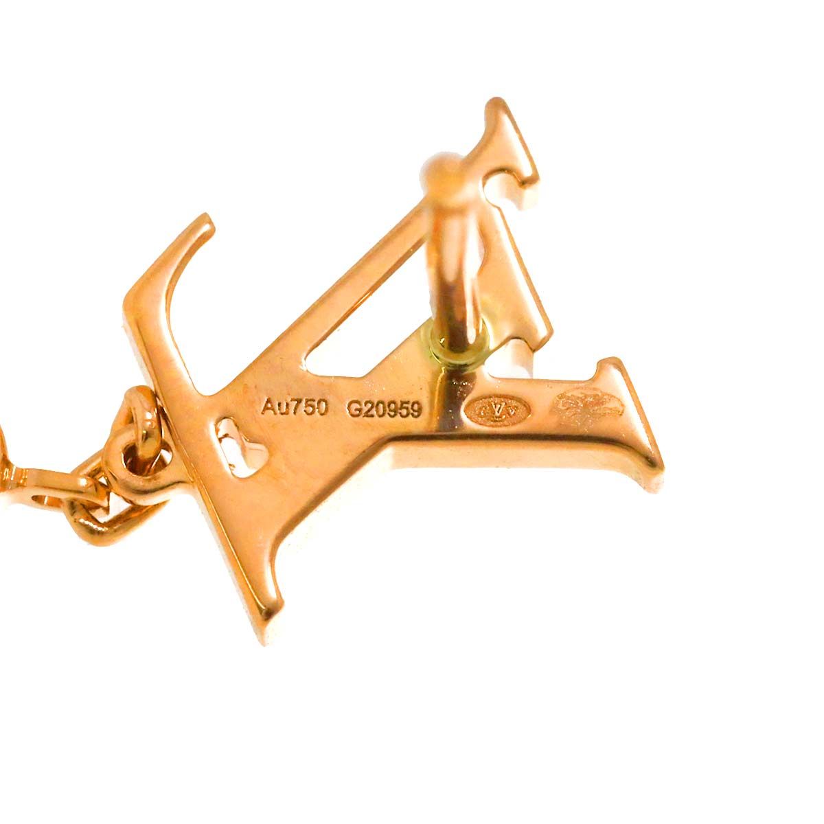 ルイ ヴィトン LOUIS VUITTON イディール ブロッサム ダイヤ ピアス  