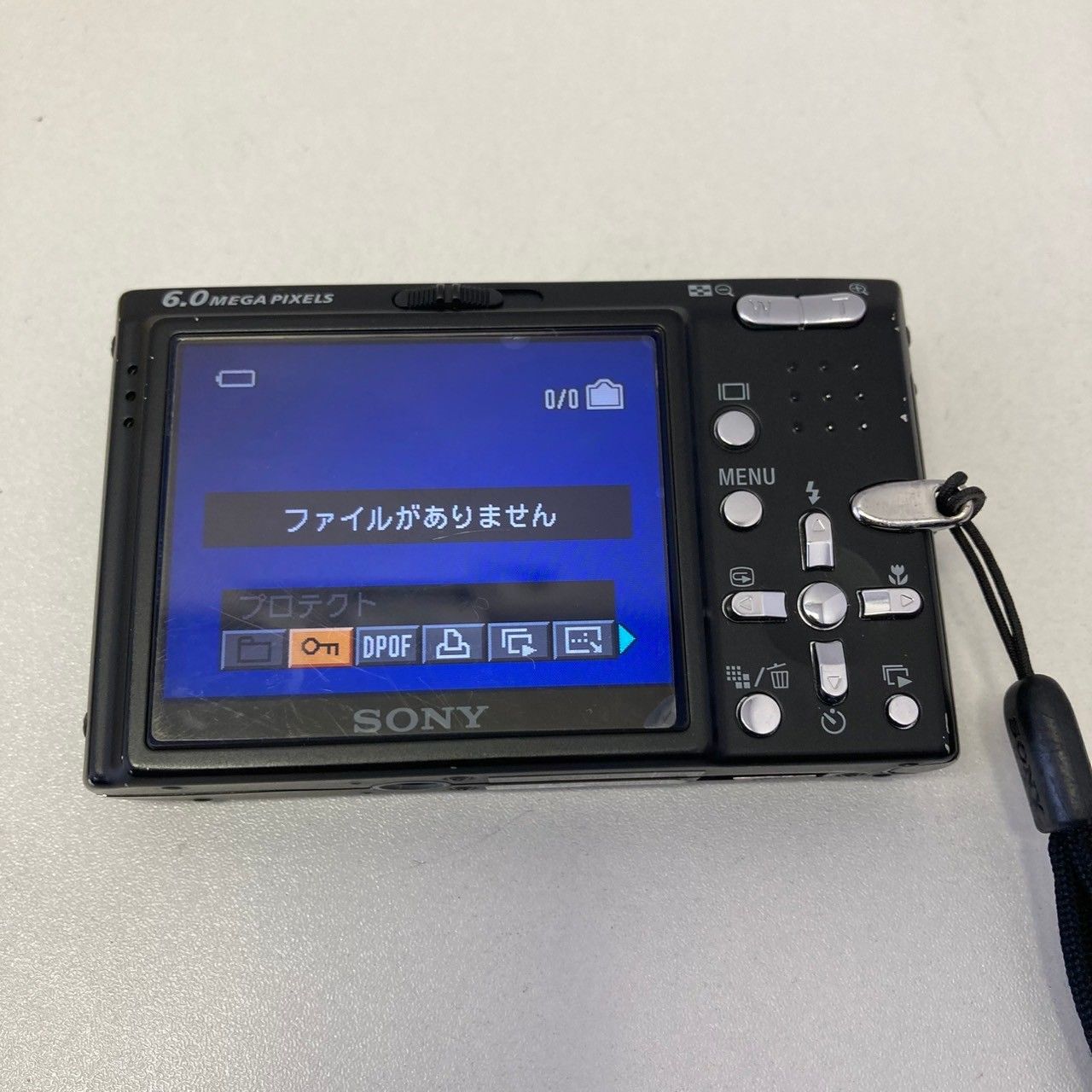 SONY サイバーショット DSC-T9 B (600万画素 3倍ズーム ブラック 