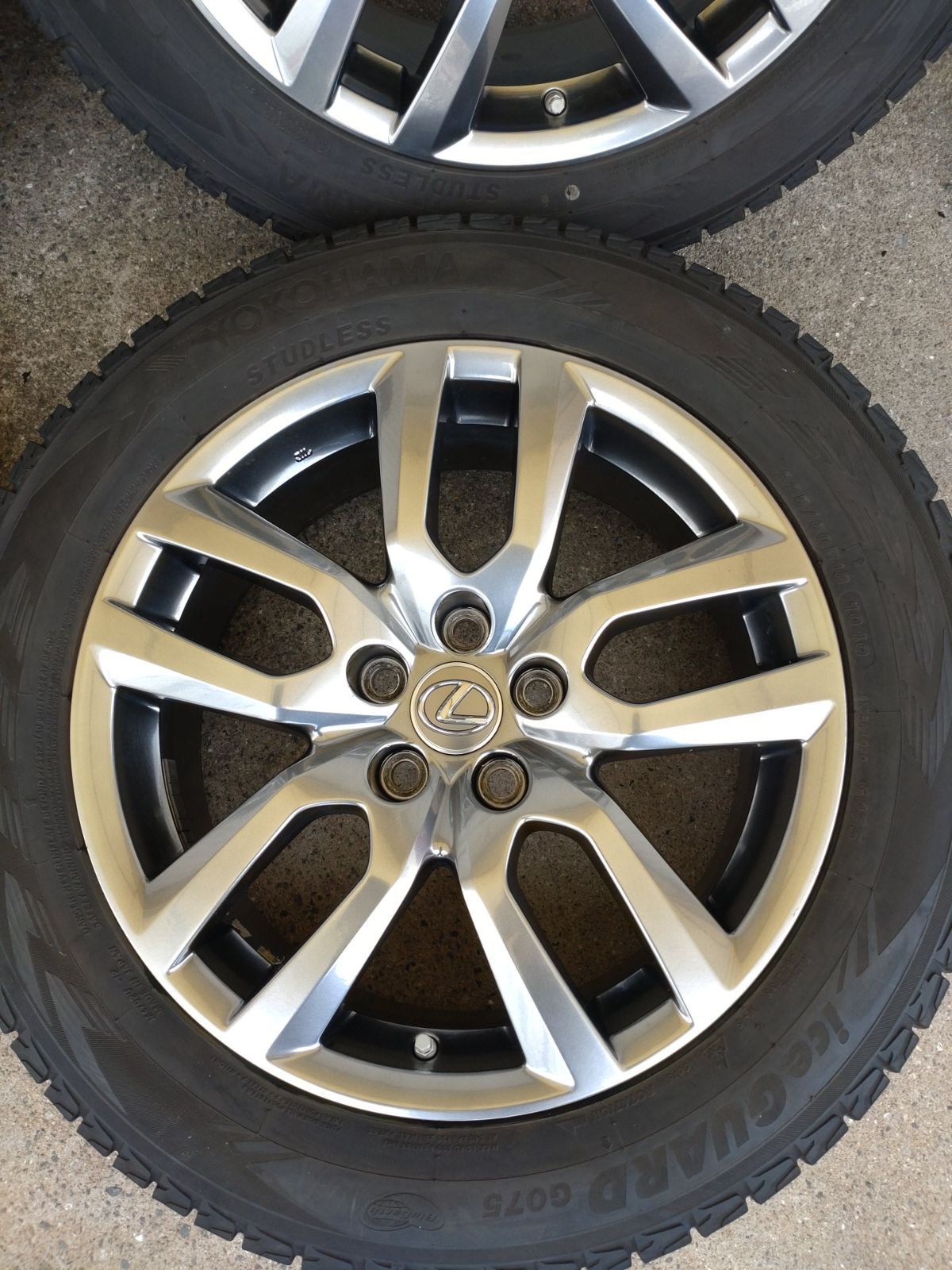 LEXUS レクサス NX version L 純正 ホイール 4本 7.5J-18 PCD114.3 5穴