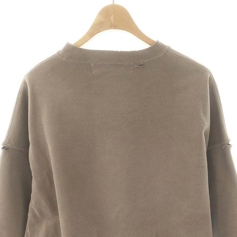 レミレリーフ REMI RELIEF SHISHIKUI ダメージ加工スウェット