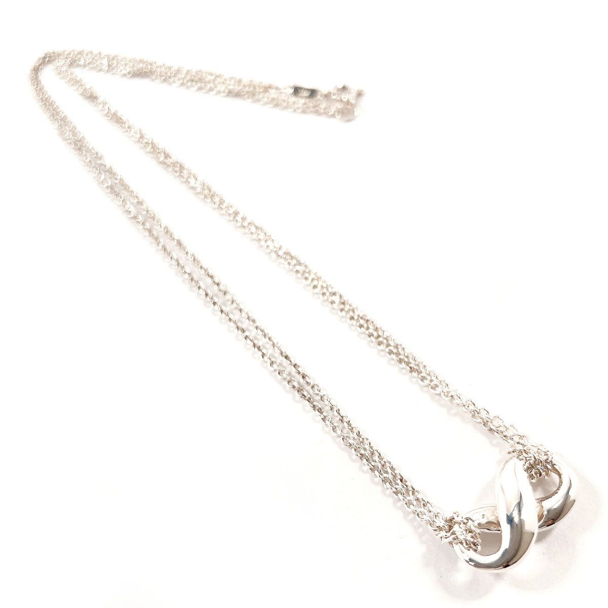 【美品】TIFFANY インフィニティネックレス シルバー ティファニー ネックレス インフィニティ シルバー - メルカリ