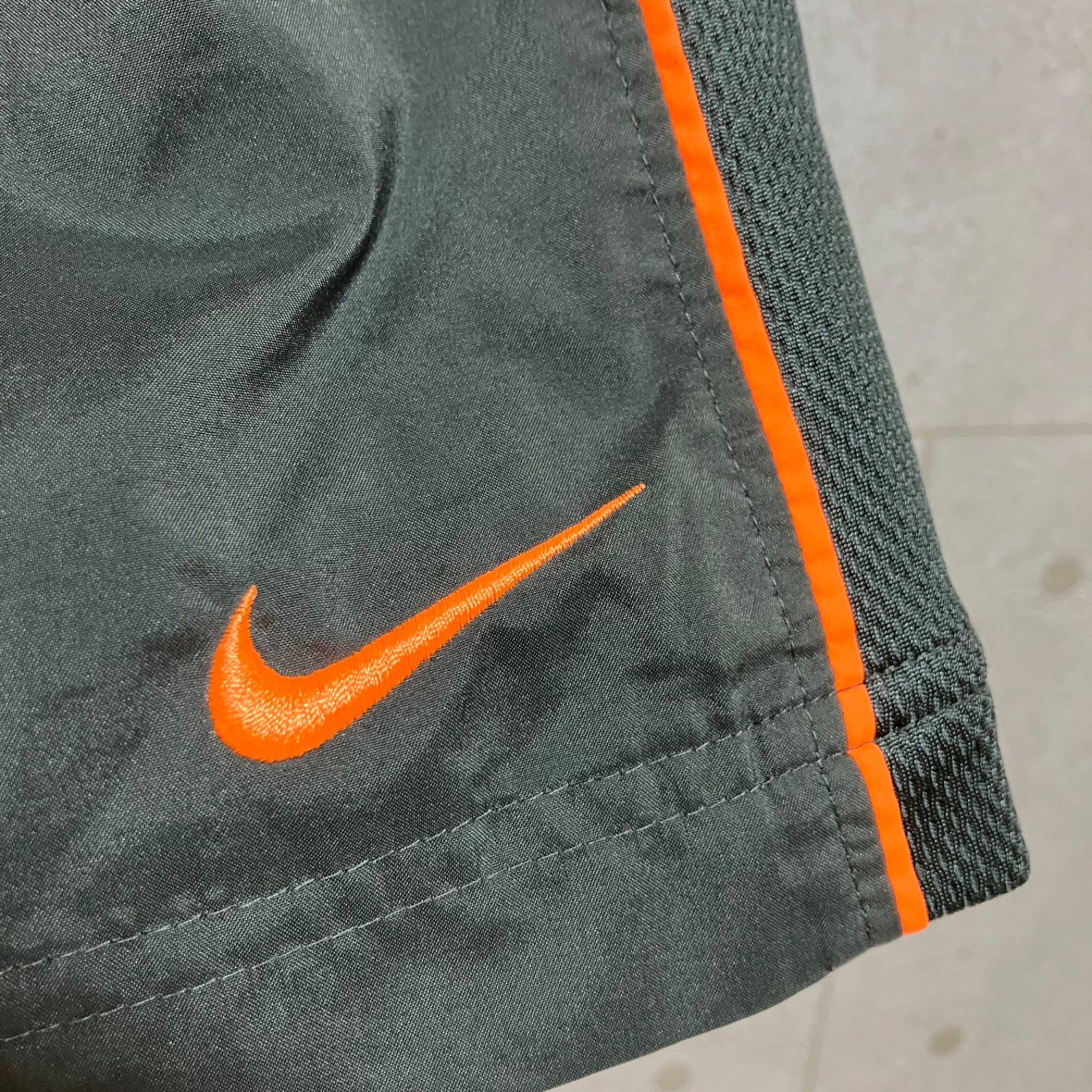 NIKE ナイキ DRI-FIT ドライフィット プラクティスパンツ ハーフパンツショート パンツ ショーツ M ボトムス メンズ ブラック オレンジ 黒 スポーツ SG148-29