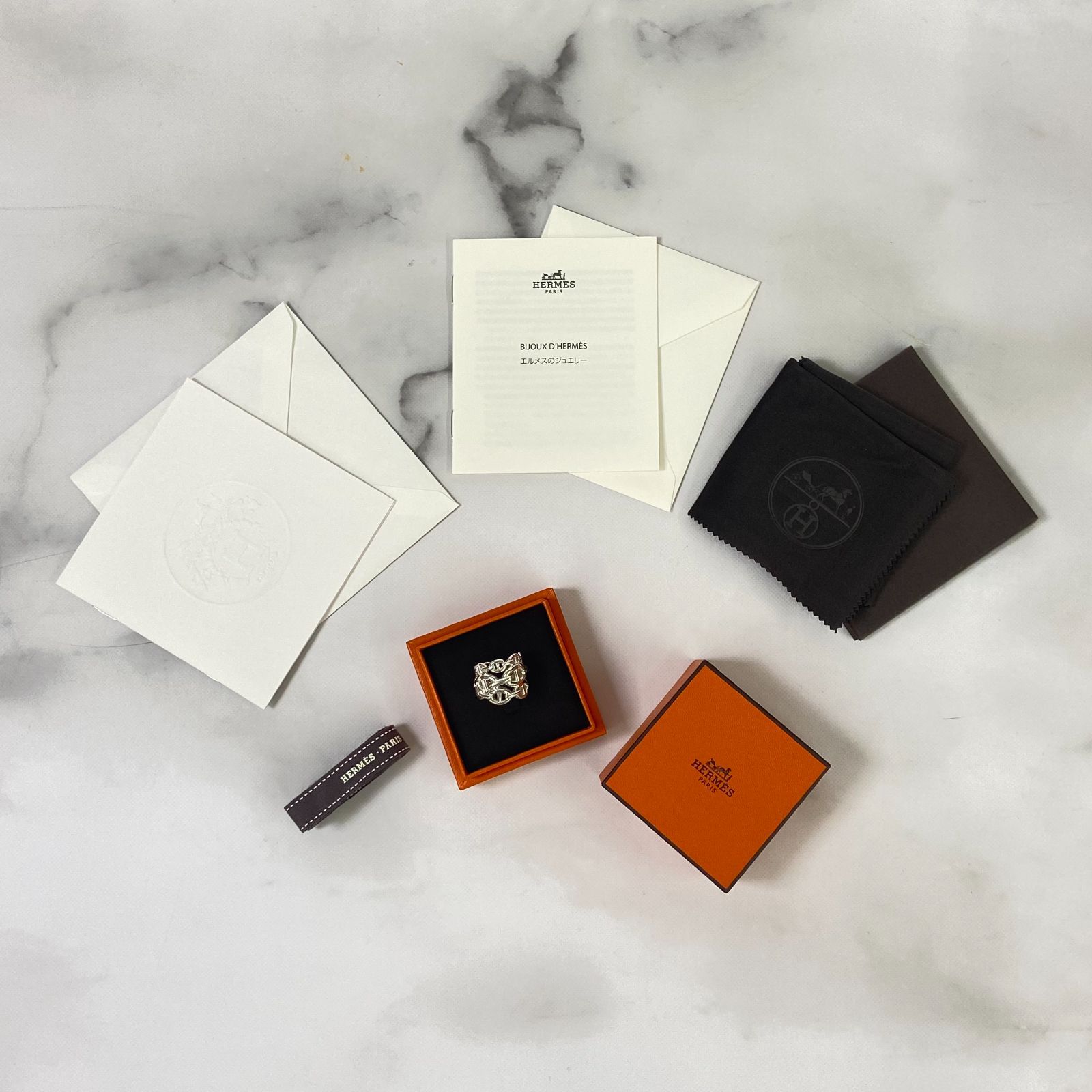 鑑定済み】エルメス 《 シェーヌダンクル アンシェネ 》 GM #51 ( 日本