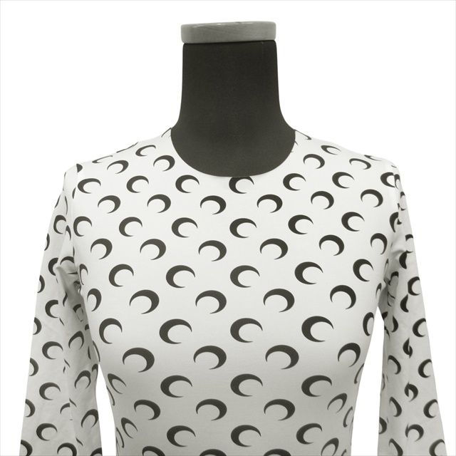 美品 マリーンセル Marine Serre セカンドスキン ムーントップス