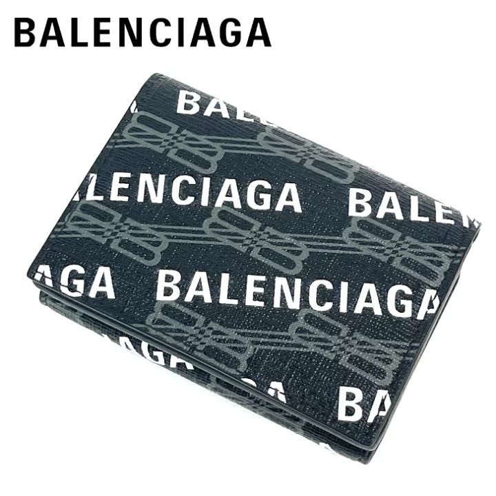 新品未使用品BALENCIAGA三つ折り財布 ブラック594312 正規品 - メルカリ