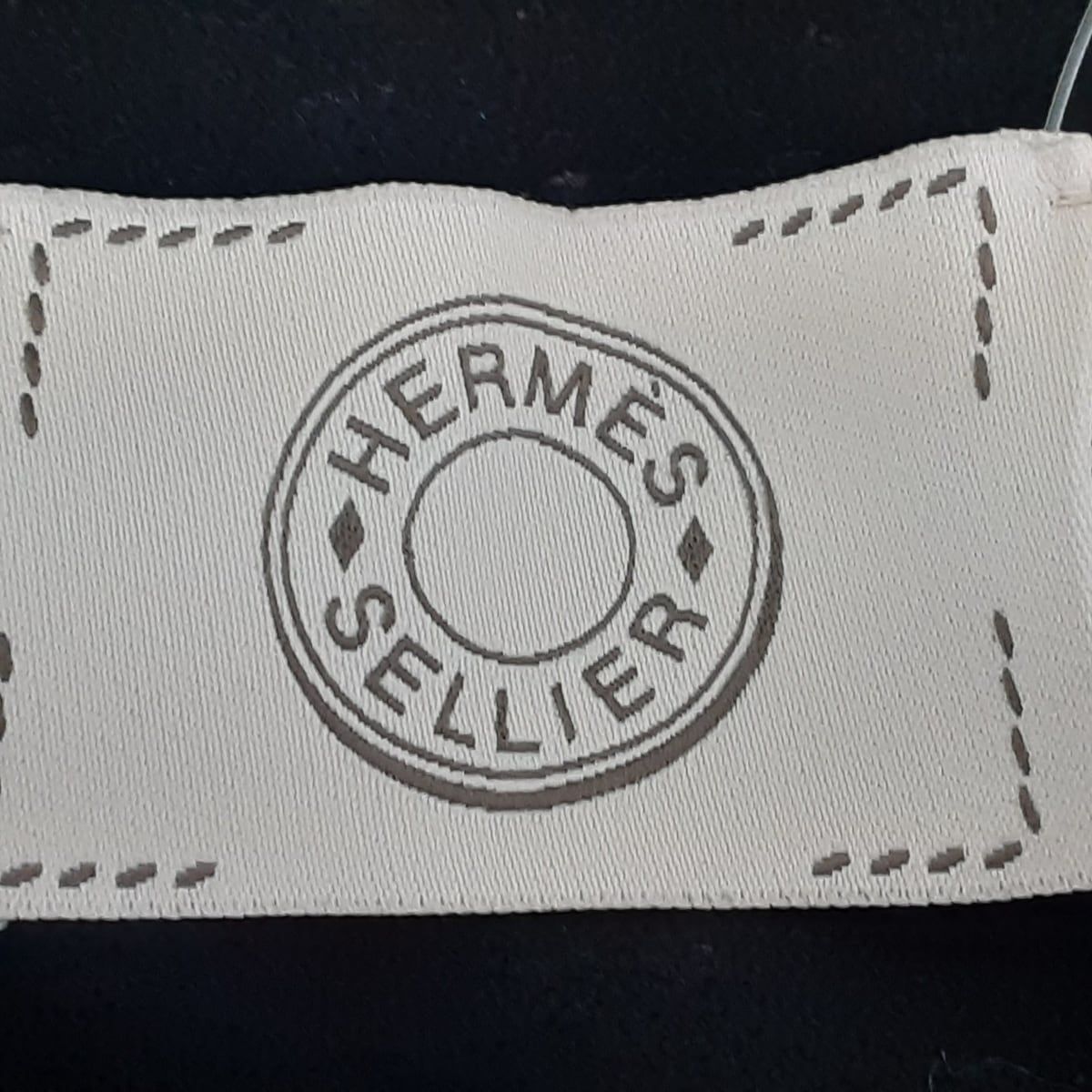 HERMES(エルメス) ブルゾン サイズL メンズ美品  ウォームアップ ネイビー 秋/冬物/ジップアップ/フリース裏地