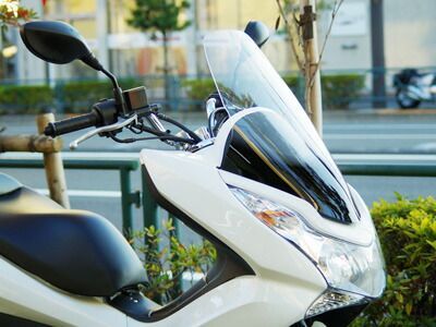 ホンダ PCX125 PCX150 スクリーン ロング 18cm ロング クリア