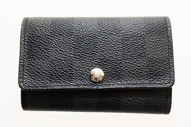 ルイヴィトン LOUIS VUITTON ミュルティクレ6 キーケース ダミエ グラフィット N62662 6本用キーケース ブランド古着ベクトル AA ▲251016