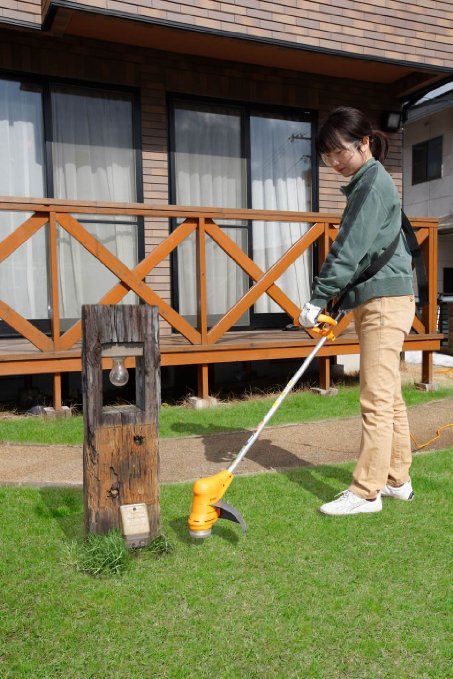 ショップ 【新品・5営業日で発送】リョービ 電気式刈払機 200mm AK