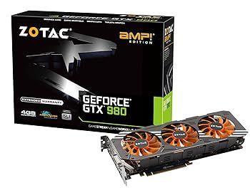 ZOTAC GeForce GTX 980AMP グラフィックスボード VD5512 ZTGTX98