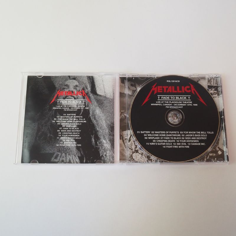 メタリカ（Metallica） Fade To Black（輸入盤）レア盤 CD RSL13016CD