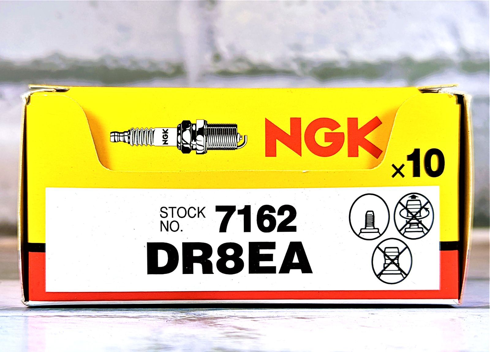 NGK DR8EA (7162) 2個セット 新品 送料込 ヤマハ SR125B ('97.2