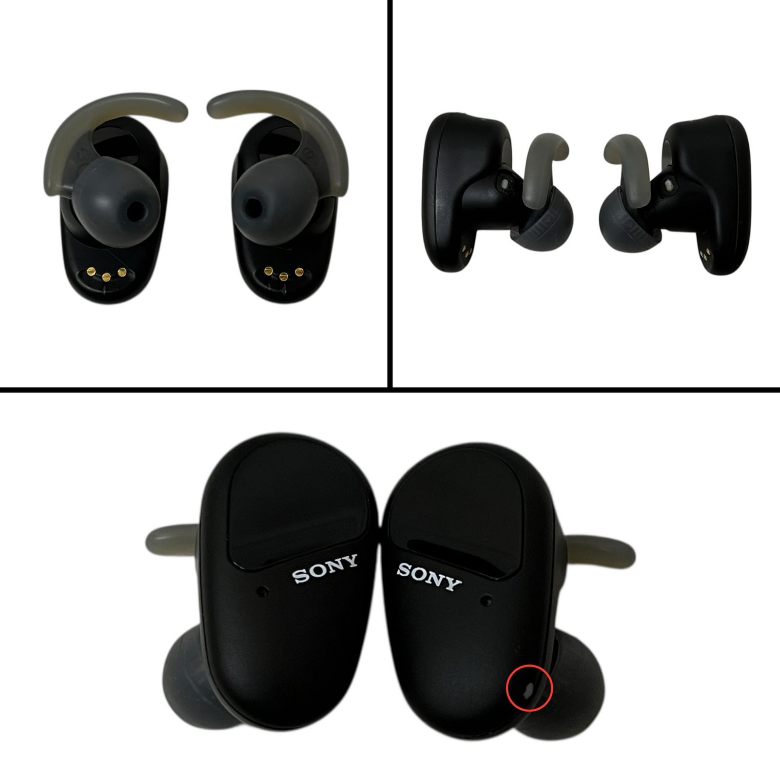 Sony ワイヤレスノイズキャンセリングステレオヘッドセット WF-SP800N