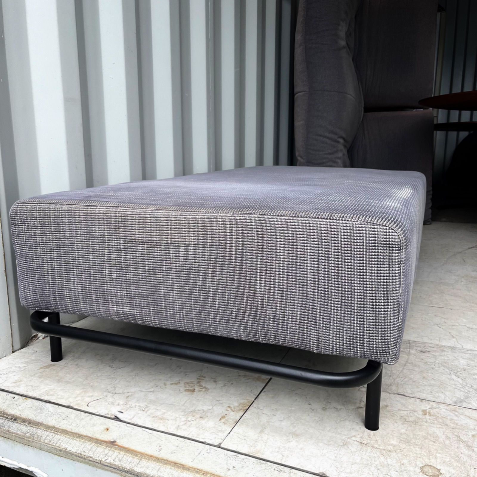 取付無料！アクタス OWN-S グレーファブリックフラットソファ