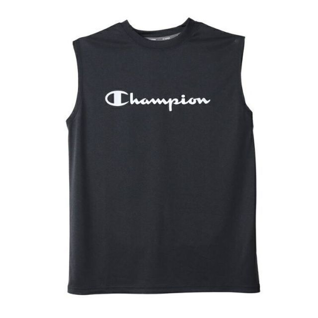 HANES ヘインズ TANK ブラック Lサイズ C3-XS311 90 | スポーツ 運動 ウエア ウェア 衣類 服 トップス シャツ Tシャツ スリーブレス 袖なし 機能性 素材 万能 ポリエステル リサイクル ドライ 速乾性 