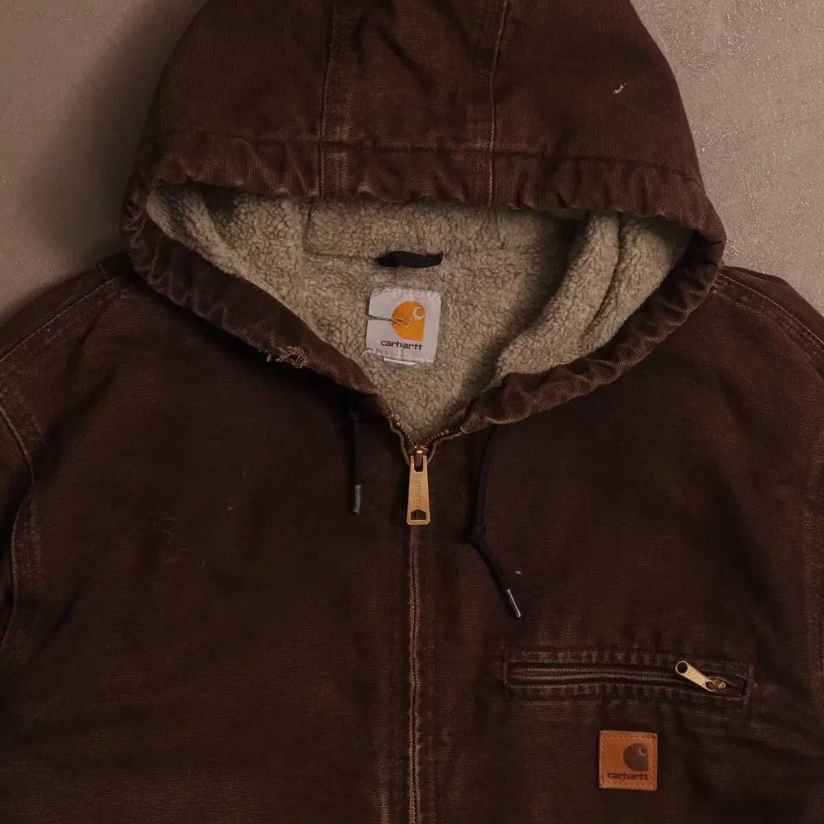 Carhartt カーハート j141 サンドストーン 山 ジャケット A1248