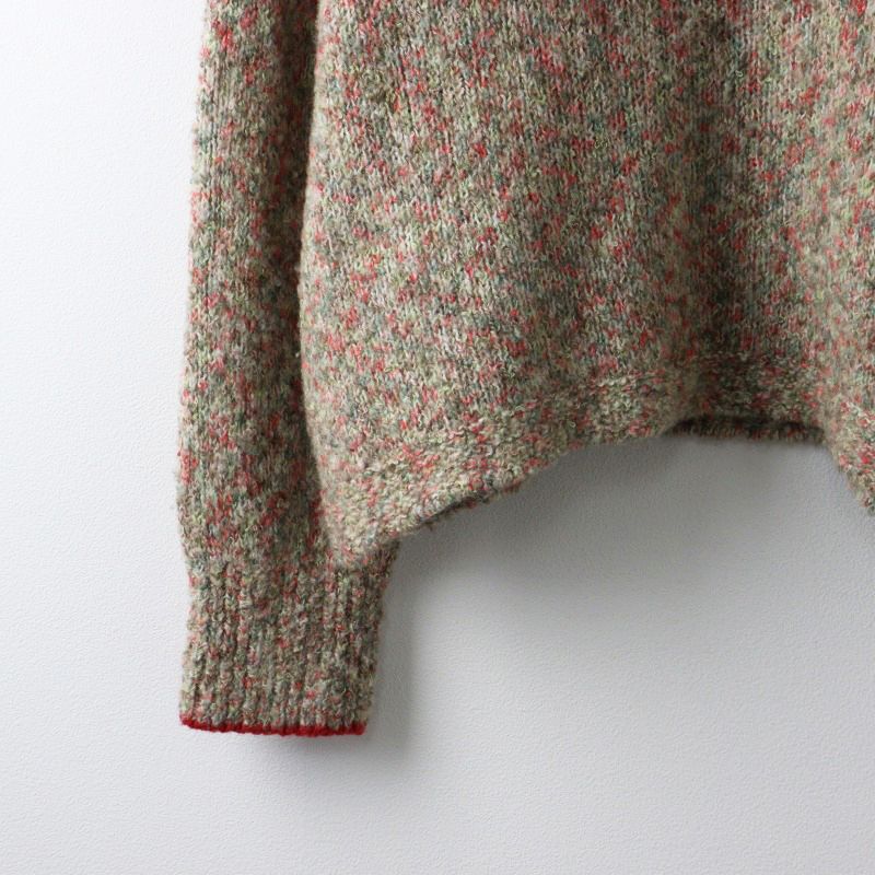 2023冬のよそおい パラスパレス PAL'LAS PALACE ミックスカラーニット