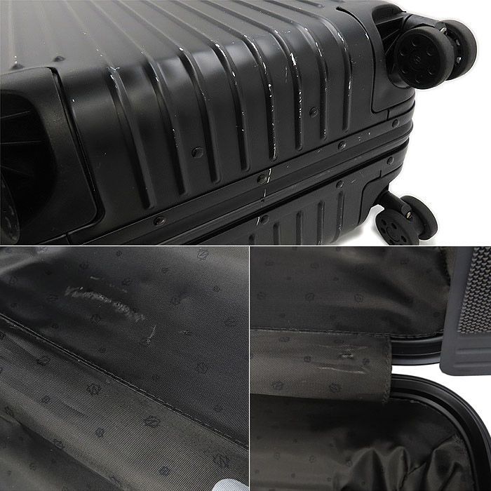 リモワ 4輪 スーツケース ブラック RIMOWA Original Cabin 35L 