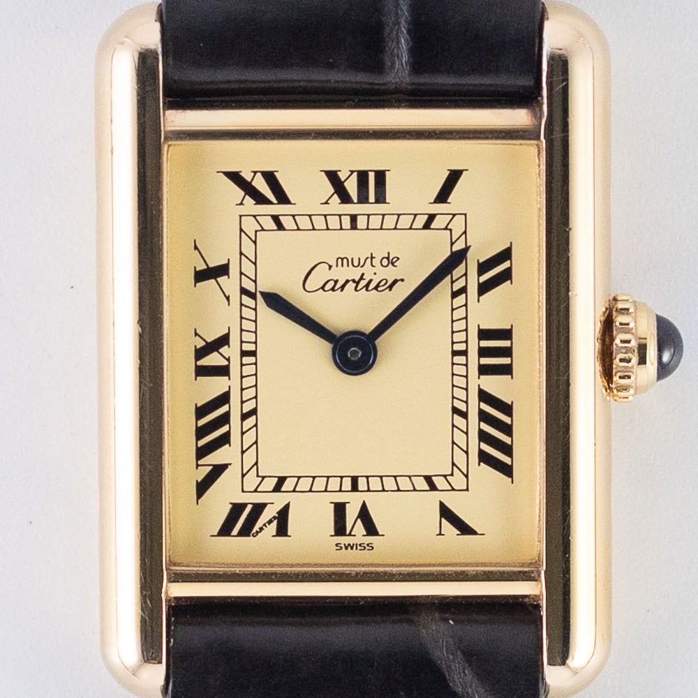 カルティエ Cartier マストタンク 1613 腕時計 稼働品 カルティエ