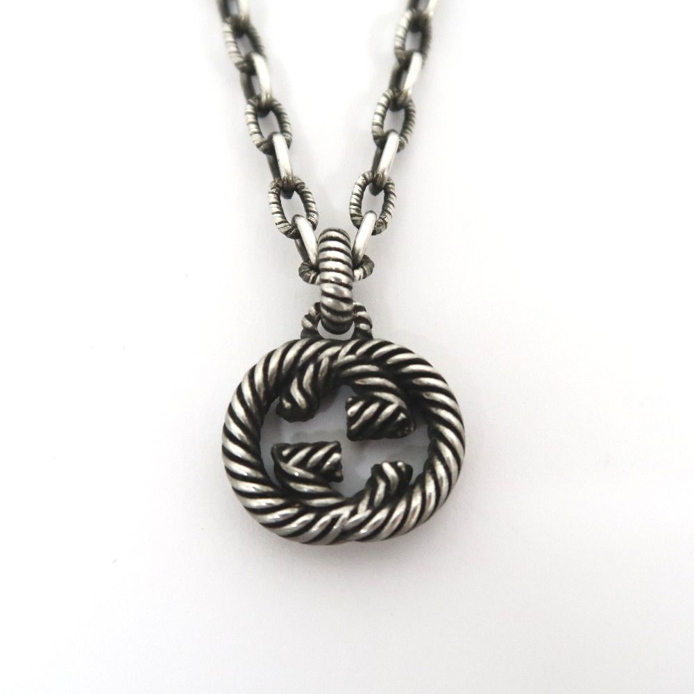 グッチ　ネックレス IT71341 グッチ ネックレス シルバー925 インターロッキング