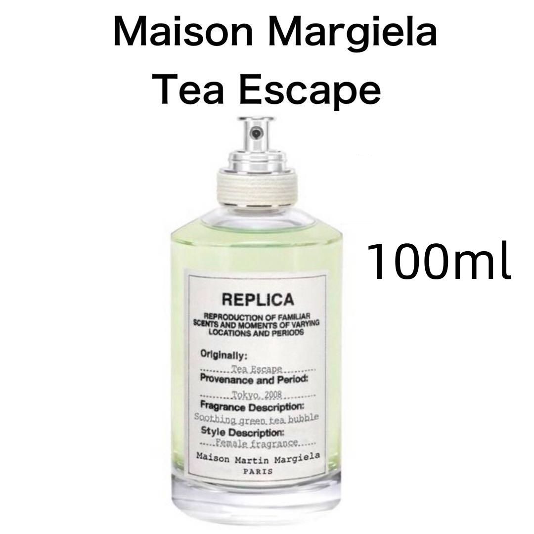 Maison Margiela Tea Escape マルジェラ 香水 メゾンマルジェラ レプリカ ティー エスケープ オードトワレ ティーエスケープ  100ml - メルカリ