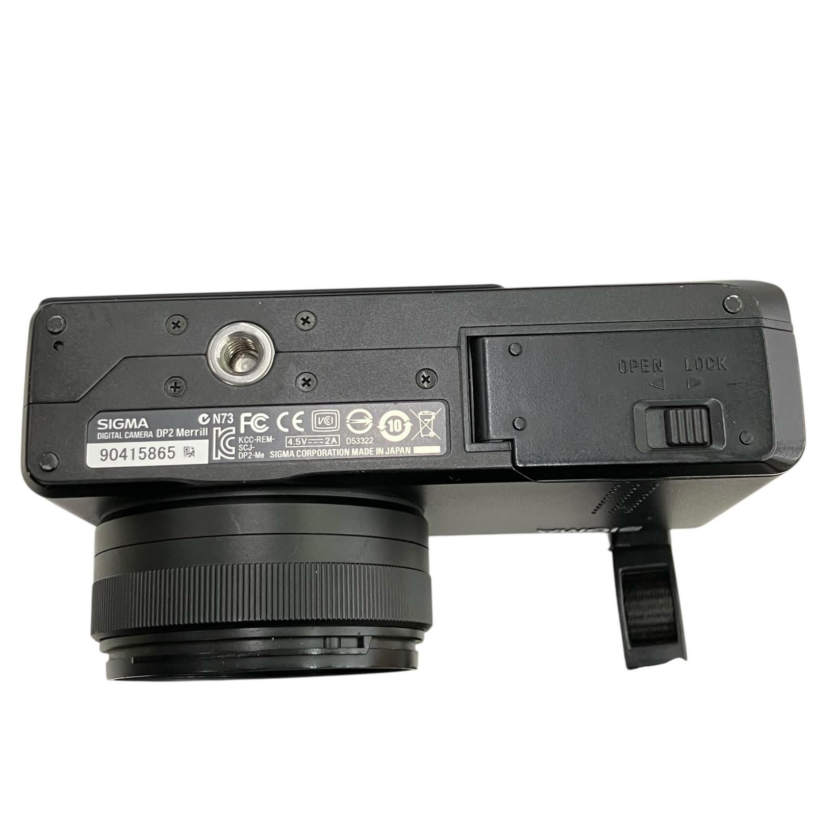  118011 動作未 SIGMA シグマ デジタルカメラ DP 2 Merrill ブラック その他 デジタルカメラ