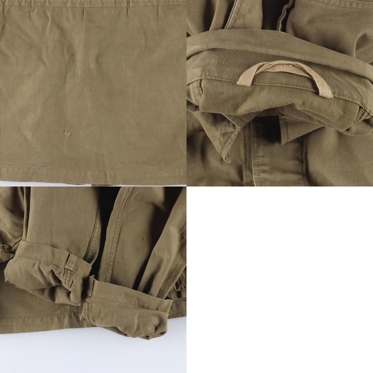 古着 40~50年代 フランス軍実品 M-47 前期型 ミリタリー フィールド 