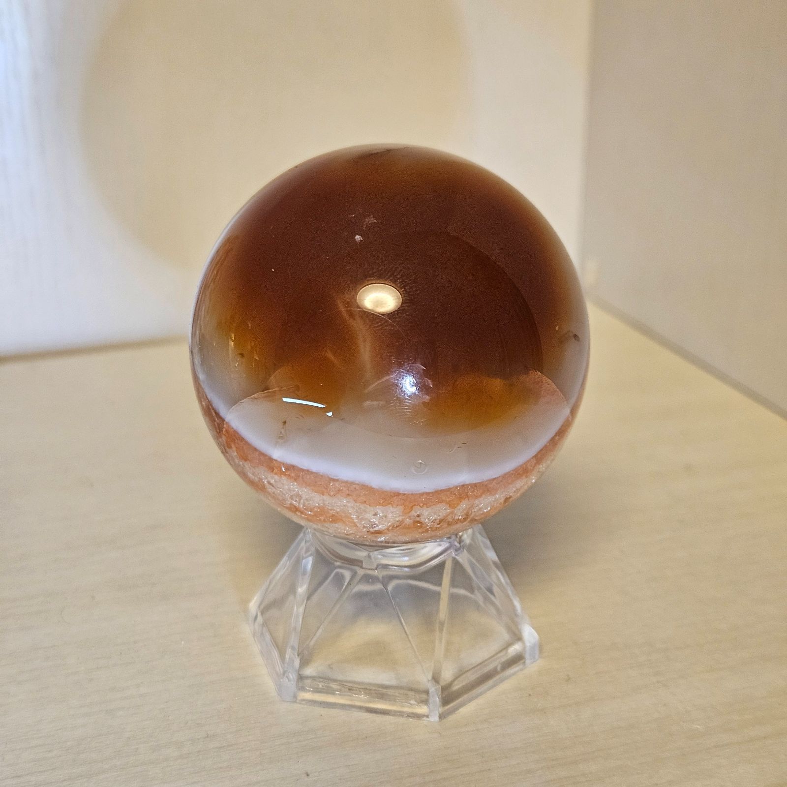 カーネリアン✨スフィア✨ホルダー付き✨ カーネリアン スフィア