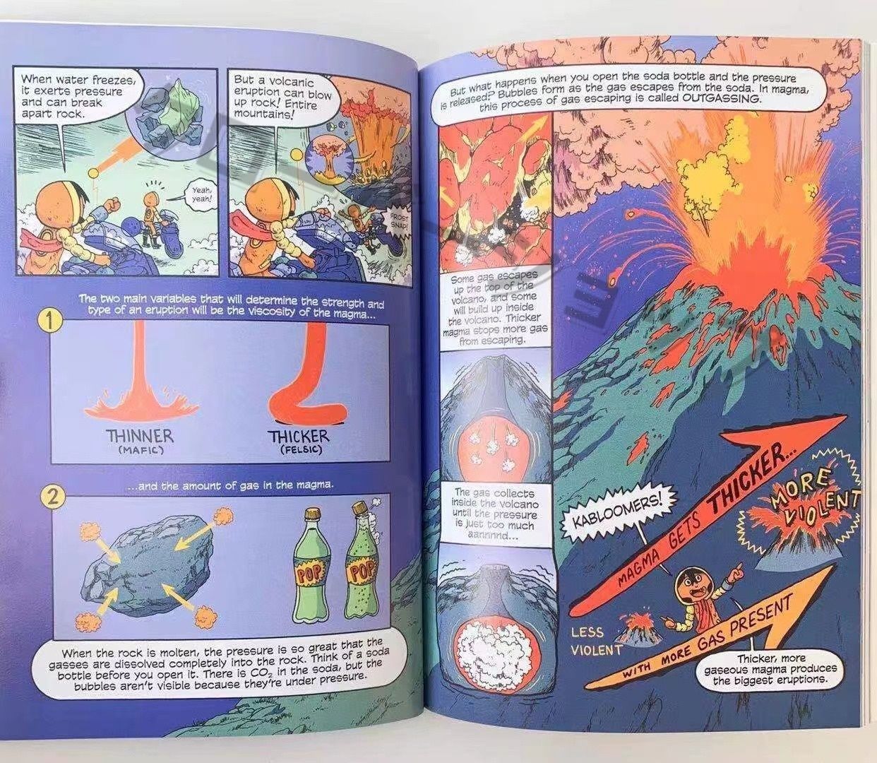 Science Comics 科学漫画 STEM 自然科学教育 英語絵本 英語勉強