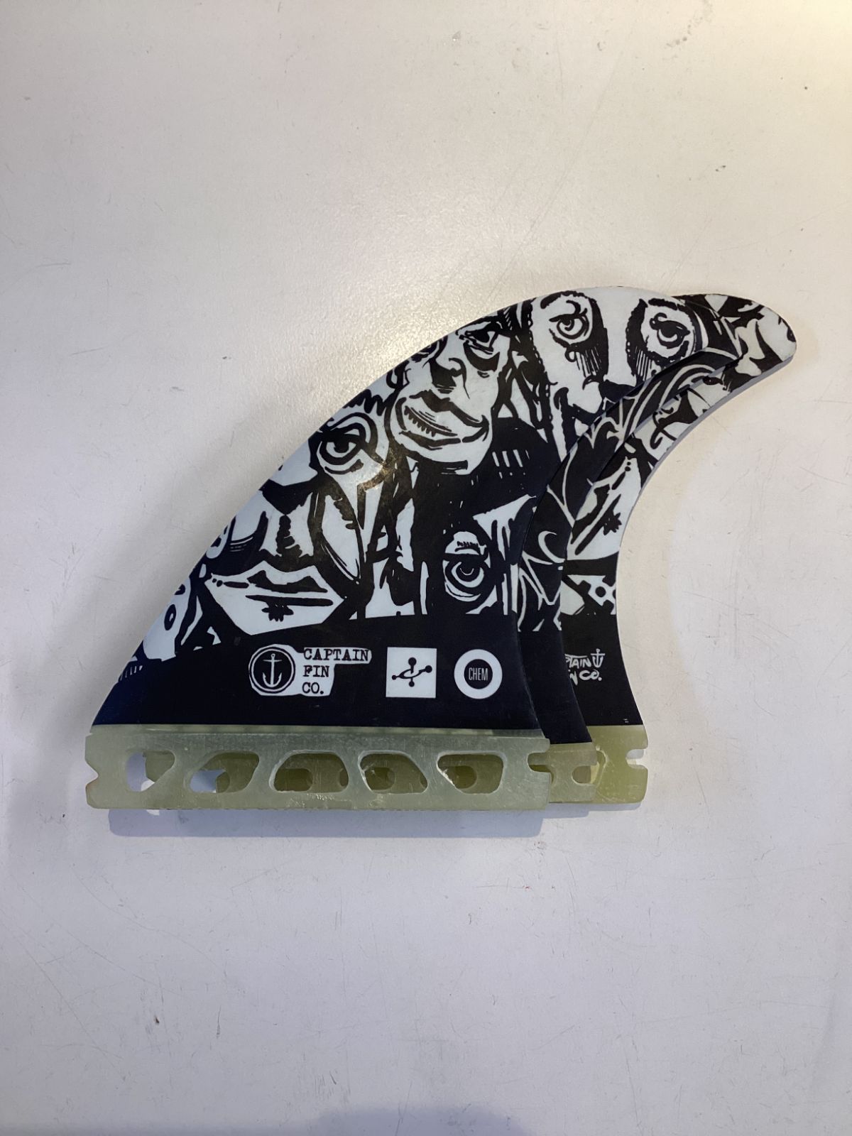 ムラスポOUTLET CAPTAIN FIN CO. キャプテンフィン CHEMISTRY PASER ケミストリー パーサー トライフィン FUTURES.タブ サーフィン フィン ムラサキスポーツ OUTLET アウトレット