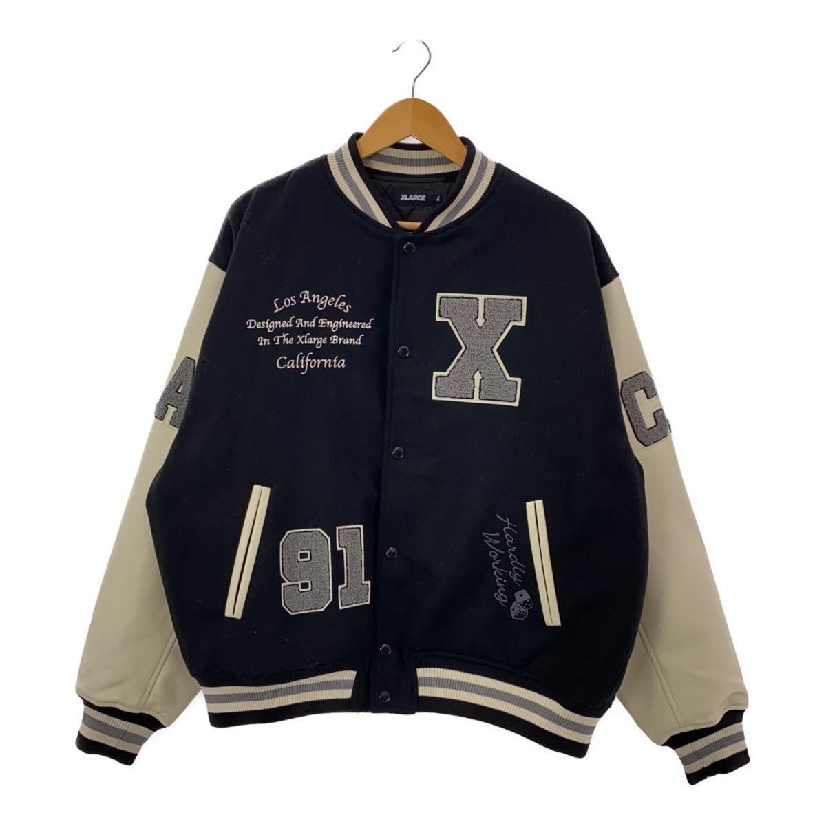 XLARGE エクストララージ 101234021009 OG LOGO VARSITY JACKET ロゴ 