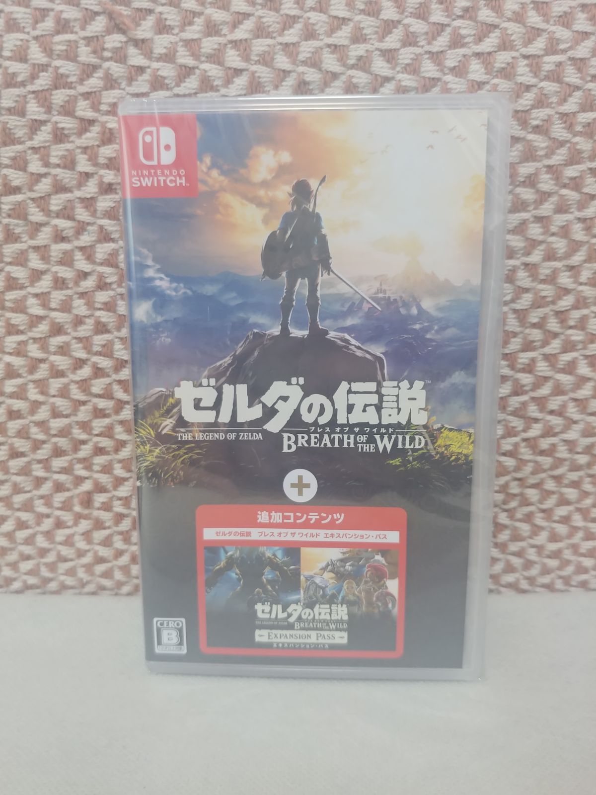 新品未開封】ゼルダの伝説 ブレスオブザワイルド + エキスパンション