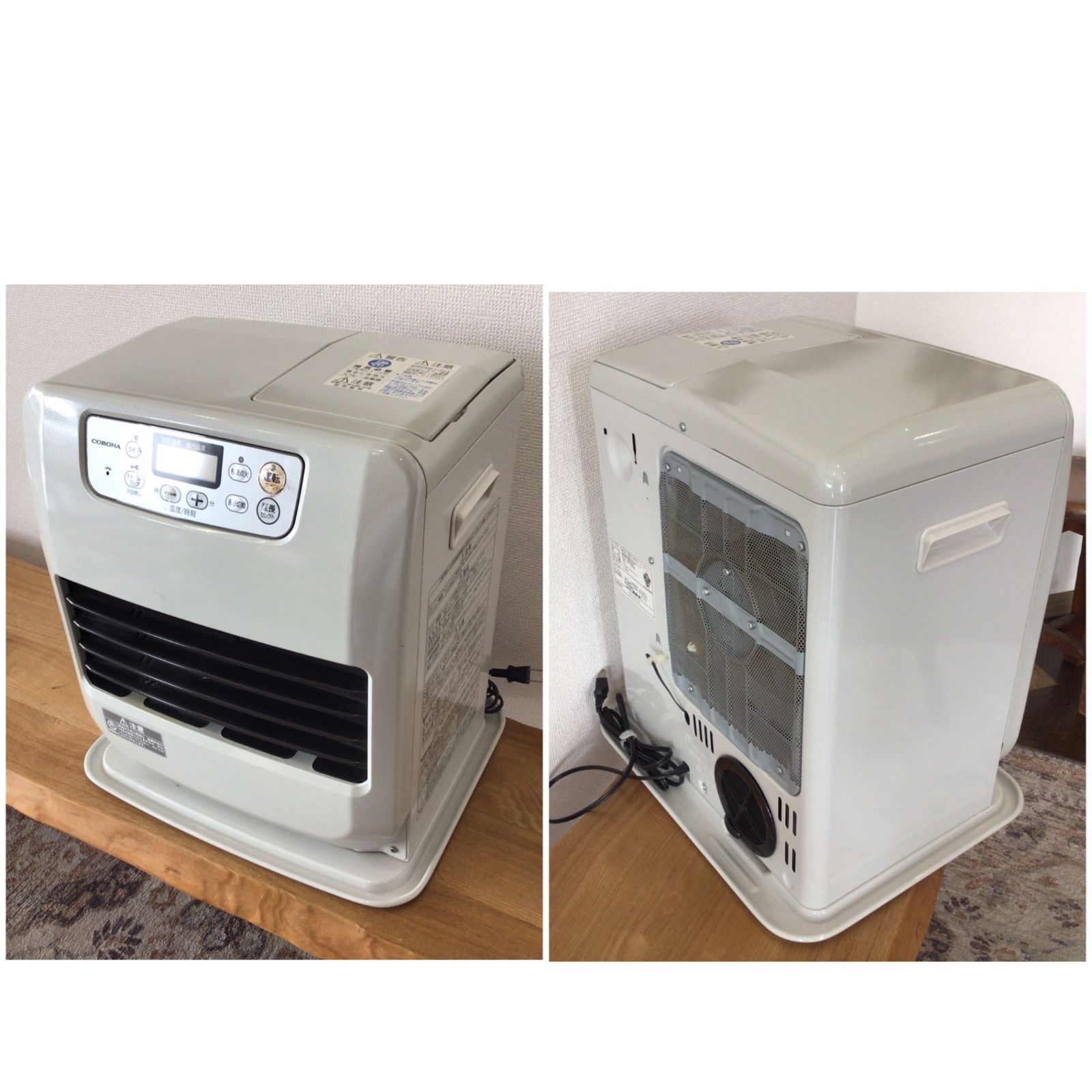 CORONA 石油ファンヒーターFH-G3213E1-W 石油ファンヒータ】コロナ FH-G3213Y 石油ファンヒーター22年製5.0L